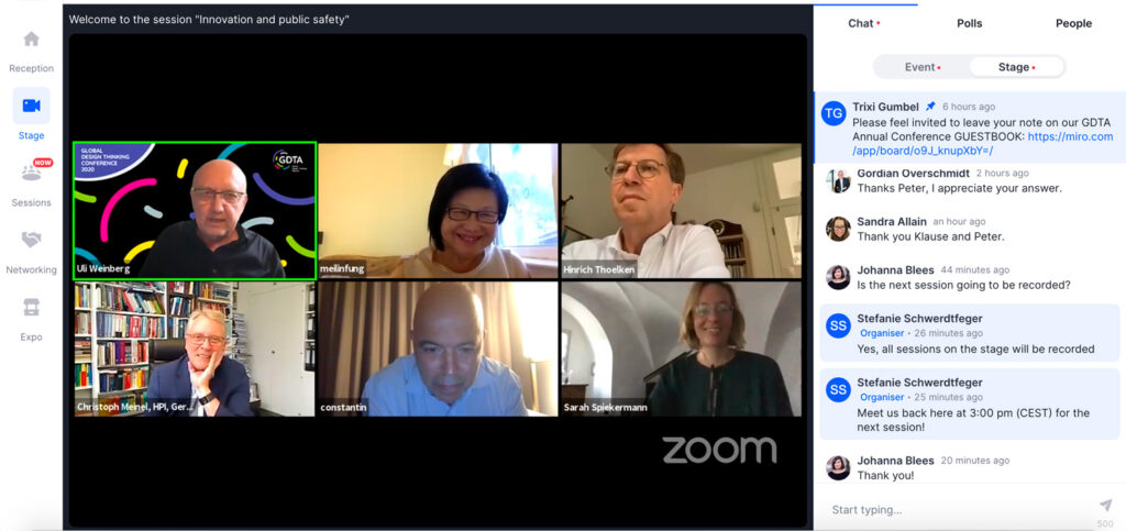 Panel Discussion Global Design Thinking Conference 2020